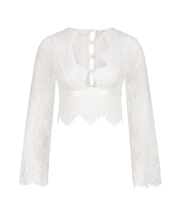 Блузка   Top LS Allover Lace 202336 - фото 5